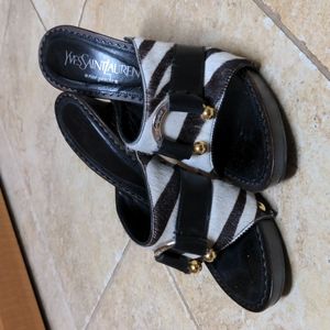Yves Saint Laurent sandals heels